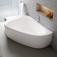 Ванна акриловая Ravak Love Story II 195x140 см C751000000 L - фото 2