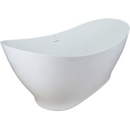 Ванна отдельностоящая Creo Ceramique Tours 170x73 см TO5001, белый - фото 