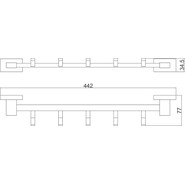 Набор крючков Belz B90415-5, цвет вороненая сталь - фото 2