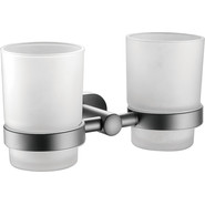 Стакан двойной Belz B90508, цвет вороненая сталь - фото 