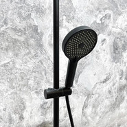 Душевая стойка Haiba HB24553-7, чёрный - фото 2