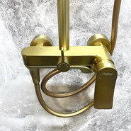 Душевая стойка Haiba HB24553-5, золото - фото 4