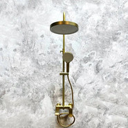 Душевая стойка Haiba HB24553-5, золото - фото 