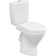 Унитаз компакт Cersanit TRENTO KO-TR011-3/6-PL-w с крышкой микролифт - фото 