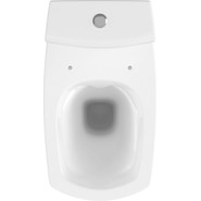 Унитаз-компакт Cersanit Carina СLEAN ON 011 3/5 с крышкой микролифт - фото 6