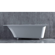 Ванна каменная Salini Orlanda Kit 180х80 см 102112G (S-Sense) покрытие ванны глянцевое (с монолитным экраном) - фото 5