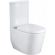 Унитаз-компакт безободковый Creo Ceramique RENNES с крышкой микролифт - фото 