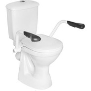 Унитаз-компакт Оскольская керамика Персона Премиум (косой выпуск) с полипропиленовой крышкой 42301120005 для людей с ограниченными возможностями - фото 