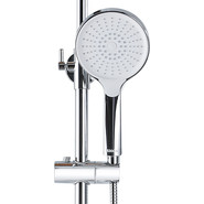 Душевая стойка с поворотным изливом Azario Arizona AZ-20R, Цвет производителя: хром - фото 5