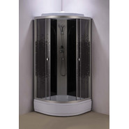 Душевая кабина Loranto 100х100 см CS-1000-25ТМ/М, хром/мозаика - фото 3