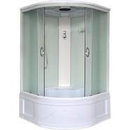 Душевая кабина Loranto 120х120 см CS-1200ТМ/F, хром/матовое - фото 