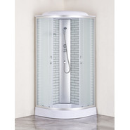 Душевая кабина Loranto 100х100 см CS-6610-13FW 100, хром/матовое - фото 2