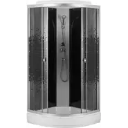 Душевая кабина Loranto 80х80 см CS-800-13ТМ/М, хром/мозаика - фото 