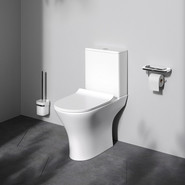 Унитаз-компакт безободковый Am.Pm Sense C748600SC с сиденьем микролифт - фото 3