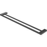Полотенцедержатель Cezares Slider SLIDER-THD-80-NOP, цвет чёрный матовый - фото 