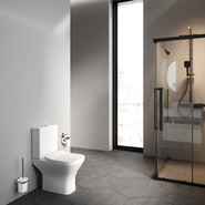 Унитаз-компакт безободковый Am.Pm Gem C908601SC с сиденьем микролифт - фото 2