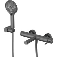 Смеситель для ванны Cezares RELAX-VD-NOP, чёрный матовый, Цвет производителя: чёрный матовый - фото 