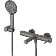 Смеситель для ванны Cezares RELAX-VD-GM, оружейная сталь, Цвет производителя: оружейная сталь - фото 