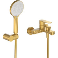 Смеситель для ванны Cezares STYLUS-VD-BORO, брашированное золото, Цвет производителя: брашированное золото - фото 2