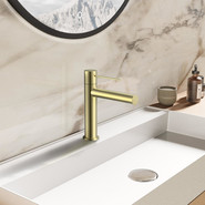 Смеситель для раковины Vincea Aspire VBF-4AS01BG, брашированное золото - фото 2