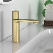 Смеситель для раковины Vincea Vogue VBF-4V3BG, брашированное золото - фото 2