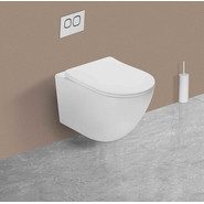 Унитаз подвесной безободковый Vincea Tornado Globo VT1-14ST (Система смыва торнадо) с крышкой микролифт - фото 2