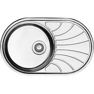 Кухонная мойка Iddis Suno SUN77SDi77S 0,8 мм, сталь - фото 