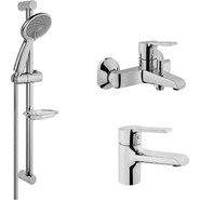 Набор смесителей 3 в 1 для ванны Vitra Dynamic S A49152EXP - фото 