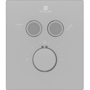 Смеситель для душа с термостатом Vincea VSCV-321T-MGM (со скрытой частью) вороненная сталь - фото 4