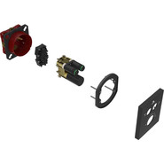 Смеситель для душа с термостатом Vincea VSCV-321T-MMB (со скрытой частью) матовый черный - фото 3