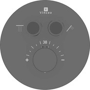 Смеситель для душа с термостатом Vincea VSCV-322T-MMB (со скрытой частью) матовый черный - фото 5