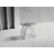 Стул для душевых кабин Abber Kristall AT1739Perle - фото 2