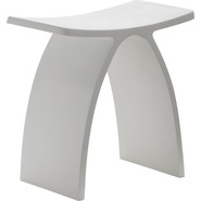 Стул для душевых кабин Abber Stein AS1639, белый матовый - фото 