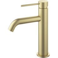 Смеситель для раковины Vincea City VBF-2C1BG, брашированное золото - фото 