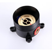 Смеситель для ванны Abber Wasserfall AF8615G, золото матовый, Цвет производителя: золото матовое - фото 4