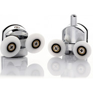 Душевое ограждение Abber Schwarzer Diamant 140x75 см AG30140H-S75-S75, хром/прозрачное - фото 3