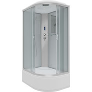 Душевая кабина Niagara Classic 120x80 см NG-2310-14LP, серебро/матовое (безсиликоновая сборка) - фото 