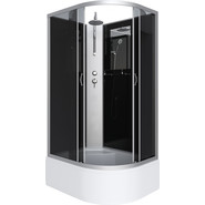 Душевая кабина Niagara Classic 120x80 см NG-2510-14LBKT, серебро/тонированное (безсиликоновая сборка) - фото 