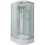 Душевая кабина Niagara Classic 100x90 см NG-33094-14LP, серебро/матовое (безсиликоновая сборка) - фото 