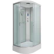 Душевая кабина Niagara Classic 100x90 см NG-33094-14RP, серебро/матовое (безсиликоновая сборка) - фото 