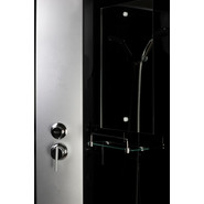 Душевая кабина Niagara Classic 120x80 см NG-3512-14LBK, серебро/тонированное (безсиликоновая сборка) - фото 5