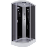 Душевая кабина Niagara Classic 120x80 см NG-3512-14RP, серебро/тонированное (безсиликоновая сборка) - фото 