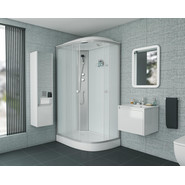 Душевая кабина Niagara Eco 120x80 см E120/80/13L/MT, хром матовый/матовое (безсиликоновая сборка) - фото 3