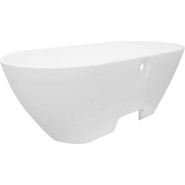 Ванна каменная Эстет Майами silk 160x75 см ФР-00014380, белый матовый - фото 3