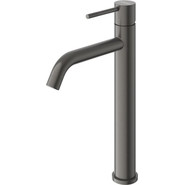 Смеситель для раковины высокий Cezares RELAX-LC1-GM-W0, оружейная сталь, Цвет производителя: оружейная сталь - фото 