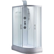 Гидробокс Taliente 120x80 см TA-128CW(L), белый/прозрачное - фото 2