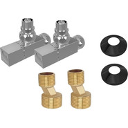 Вентиль запорный угловой Aquatek квадратный AQ 2020CH - фото 