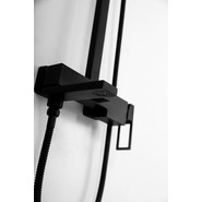 Душевая стойка BelBagno Luce LUC-VSCM-NERO, черный матовый, Цвет производителя: чёрный матовый - фото 4