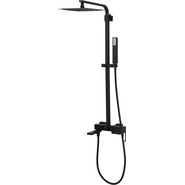 Душевая стойка BelBagno Luce LUC-VSCM-NERO, черный матовый, Цвет производителя: чёрный матовый - фото 