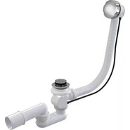 Слив-перелив полуавтомат для ванны Aquatek 60 см ST-0000132, никель - фото 